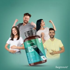 Detox Kur mit Artischocke, Mariendistel, Löwenzahn - 180 vegane Kapseln - WeightWorld